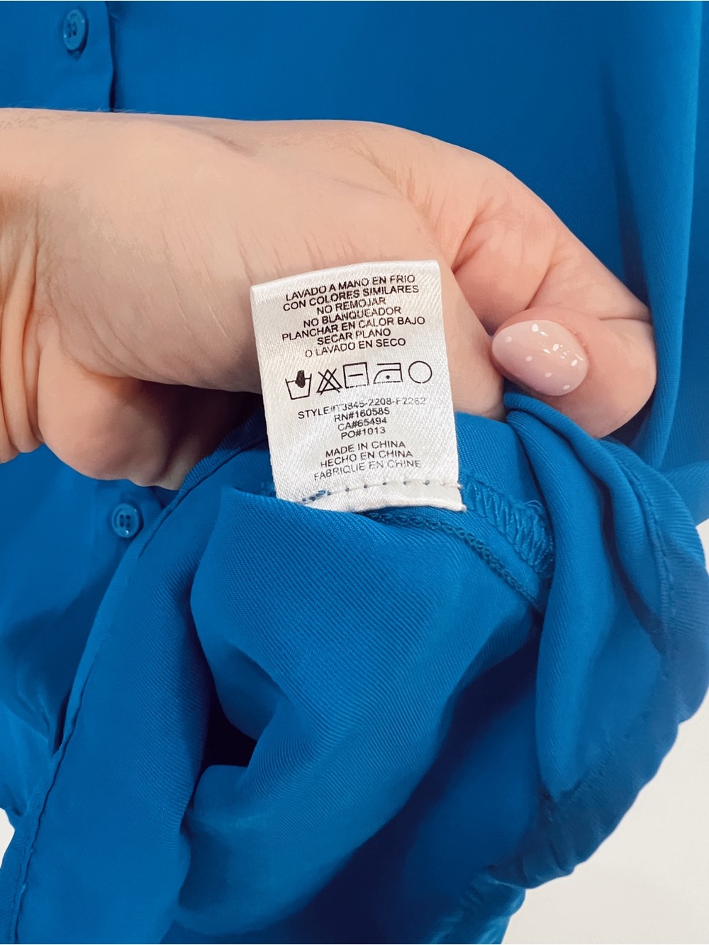 Ciebon Silky Oversized Button Down - Picture 10 of 11